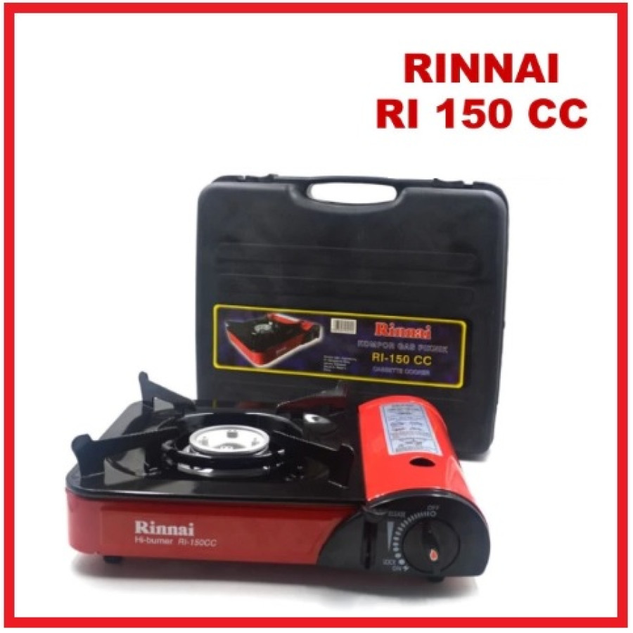 Kompor Portabel Rinnai Kompor Portabel Gas 1 Tungku RI150CC - utama