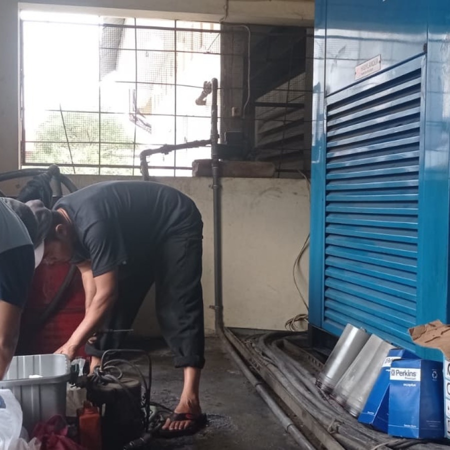 Perbaikan genset 500 kva, Kalibrasi Injector - utama