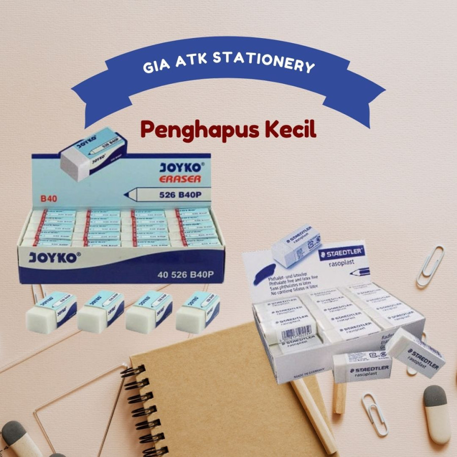 Penghapus kecil (Joyko, Stadller)