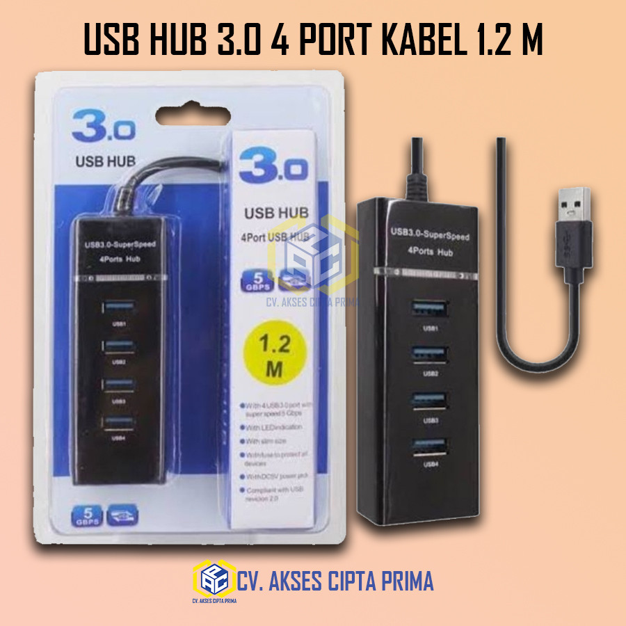 USB HUB 3.0 4 PORT 1.2 METER