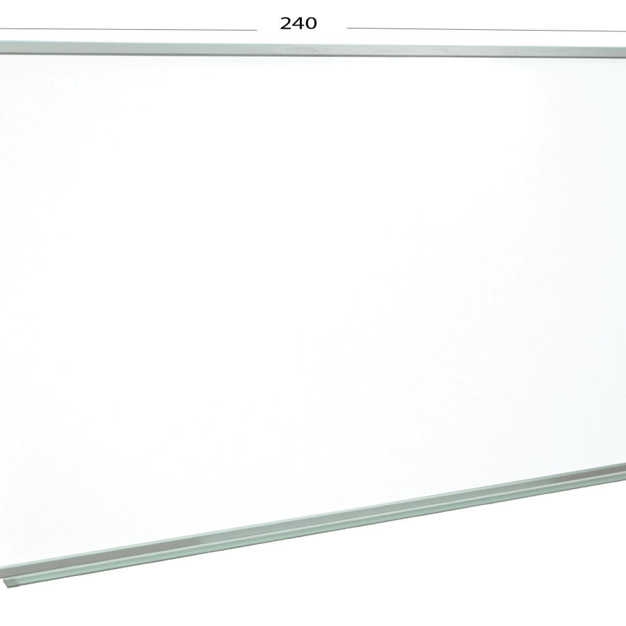 PAPAN TULIS WHITEBOARD DINDING NON MAGNETIK 120X240 CM - samping