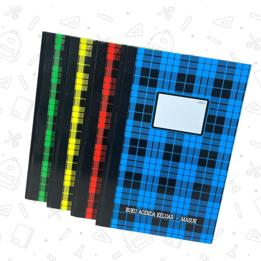 Buku Agenda Keluar Masuk Folio KIKY 100