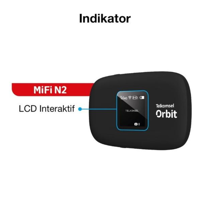 Telkomsel Orbit Mifi M22-N2 Portable Modem Wifi 4G - detail