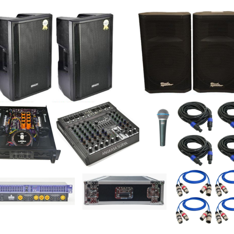 Paket Sound System 4 Speaker