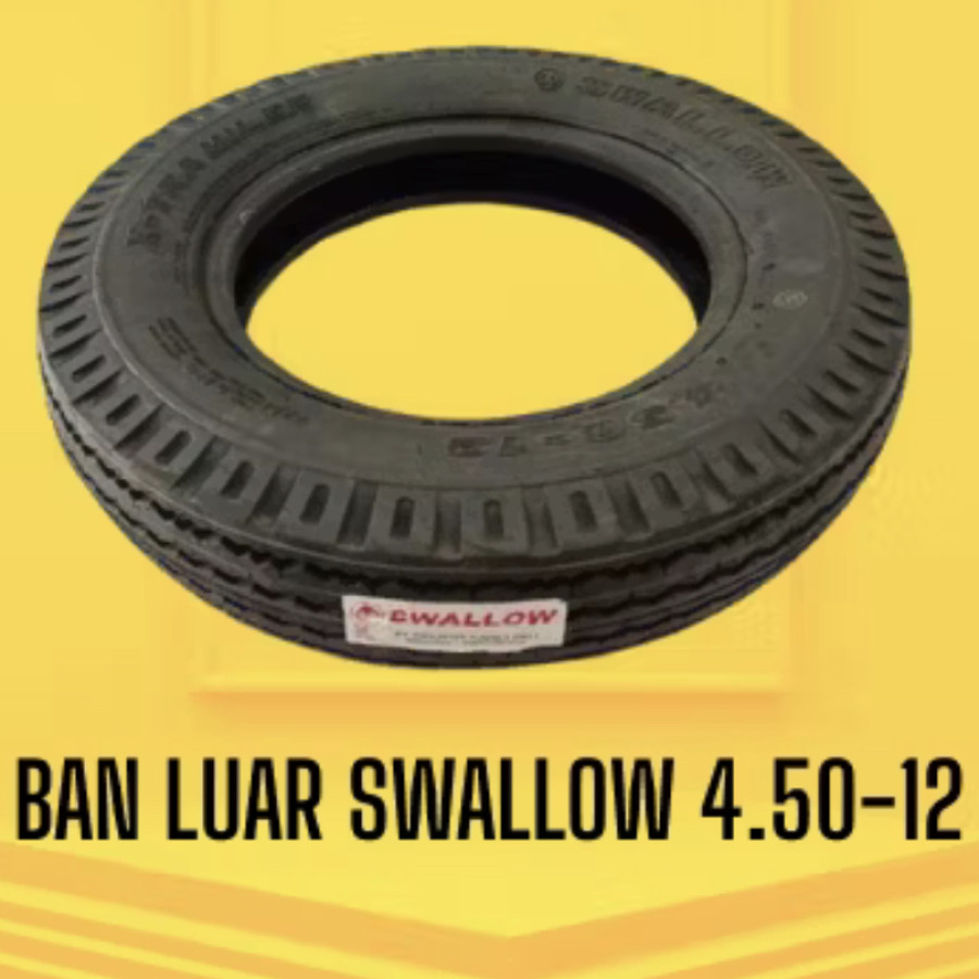 Ban Luar 450-12 Swallow Motor Roda Tiga - samping