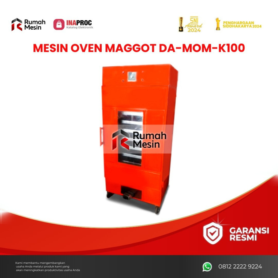 Mesin Oven Maggot DA-MOM-K100 - utama