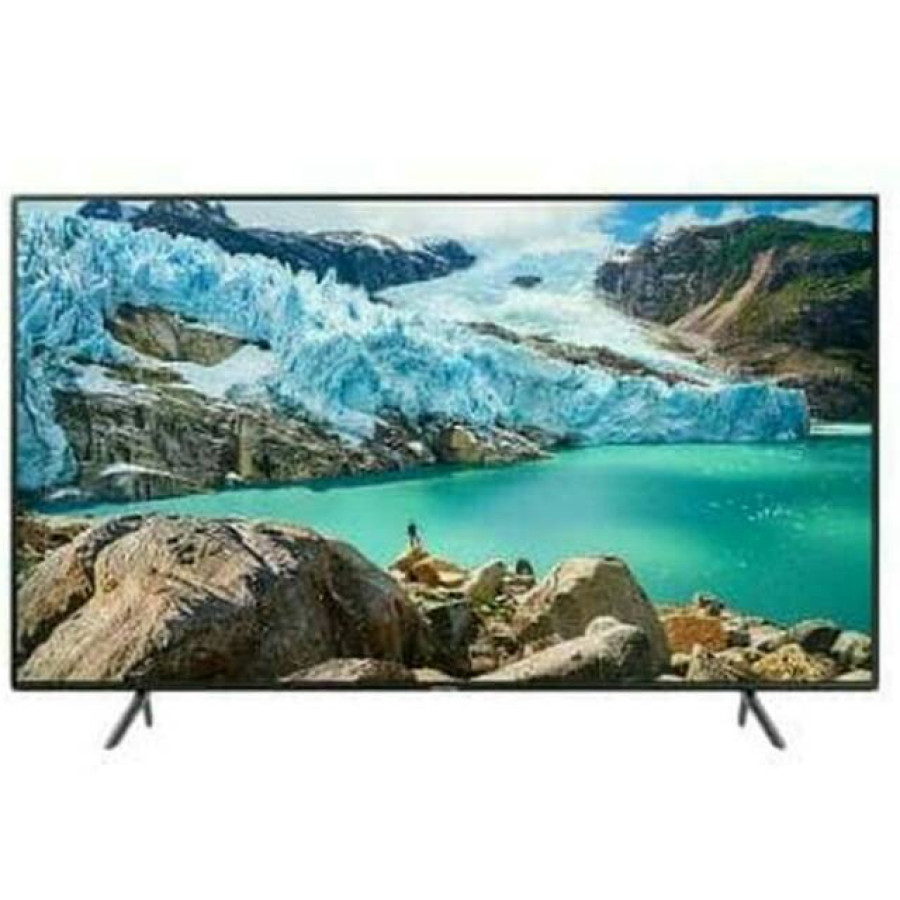 TV LED SAMSUNG 70 Inch 70RU7100KPXD Digital SMART TV ULTRA HD 4K + bracket standing - depan