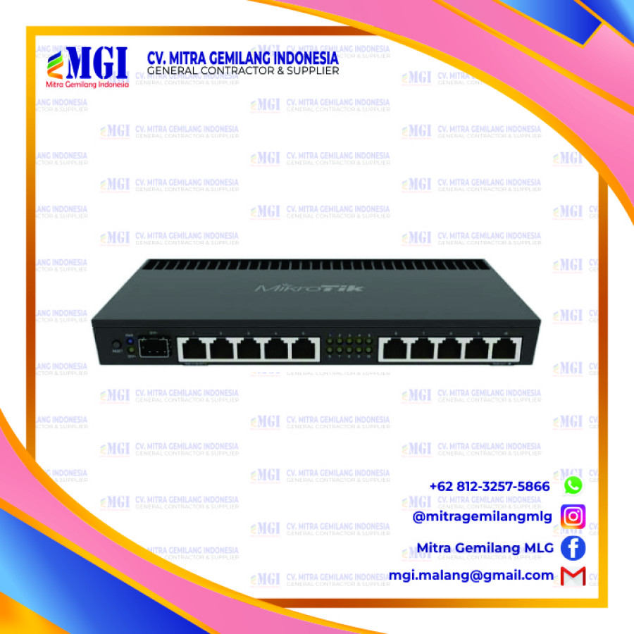 Mikrotik Router indoor RB4011iGS+RM
