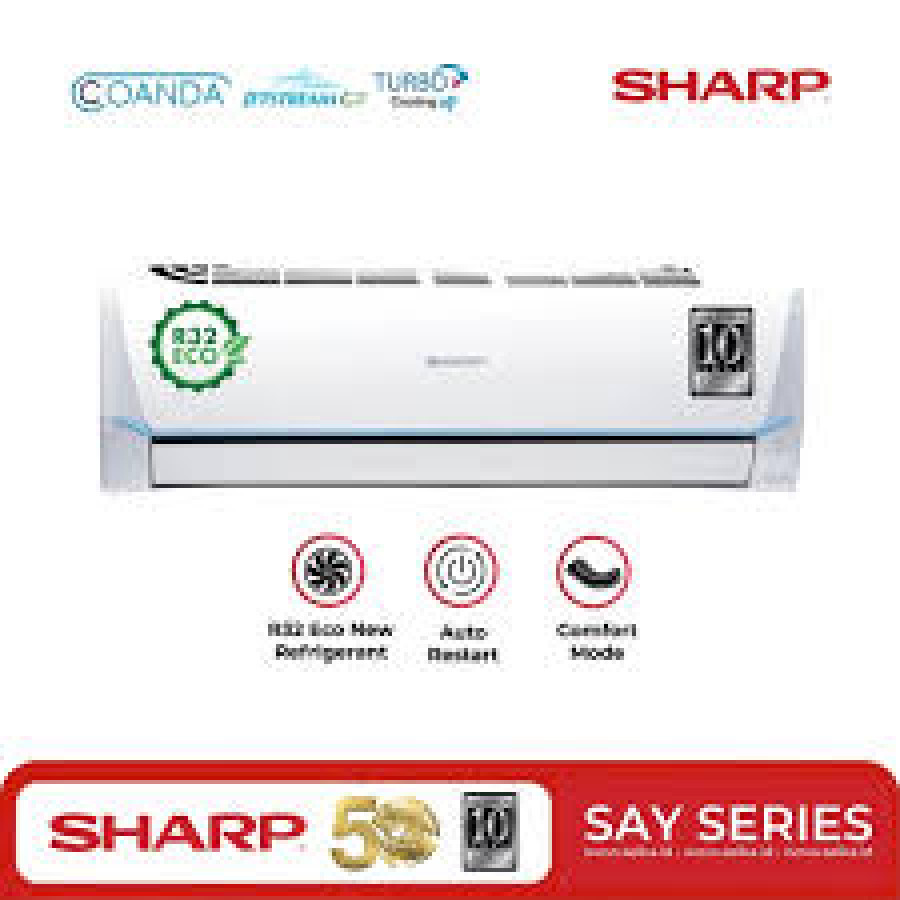 AC SHARP AH-AU-A12ZCY Split Ukuran 1,5 PK