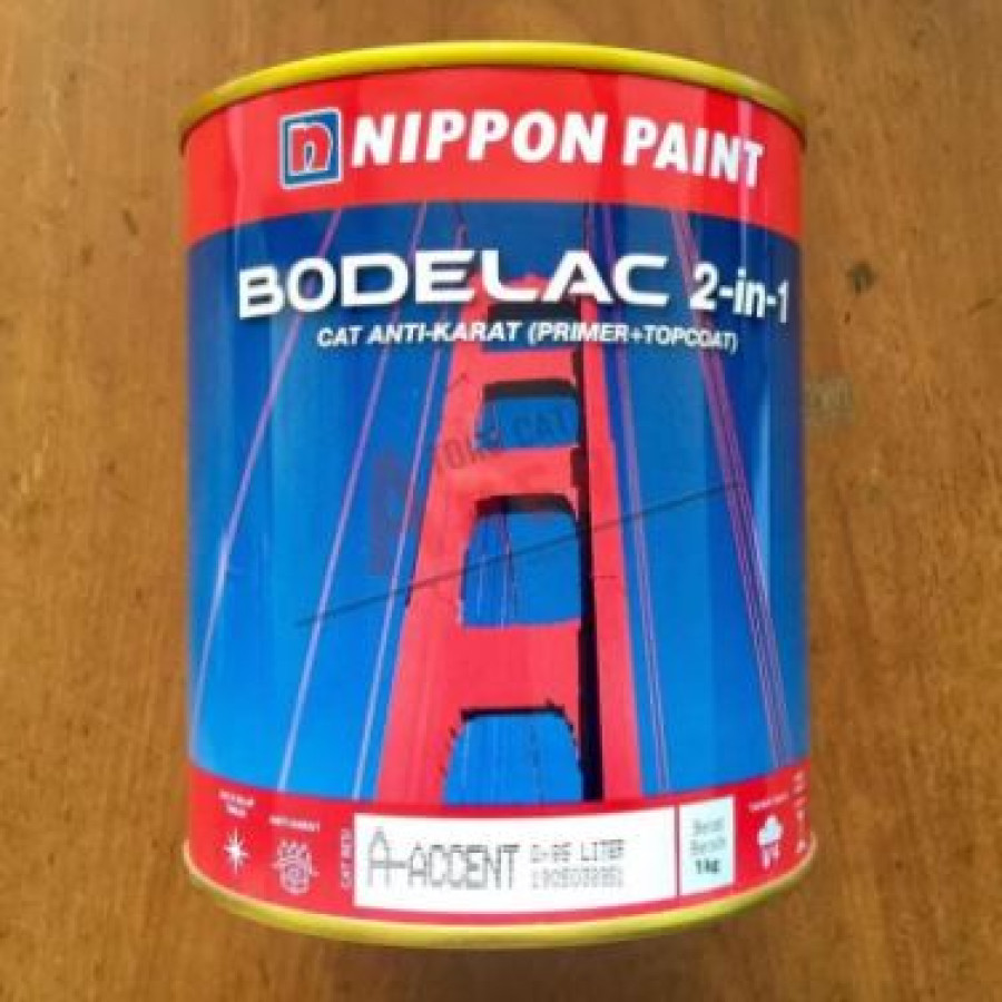 Cat Besi Nippon Paint Bodelac 2 in 1 - 1 Kg - depan