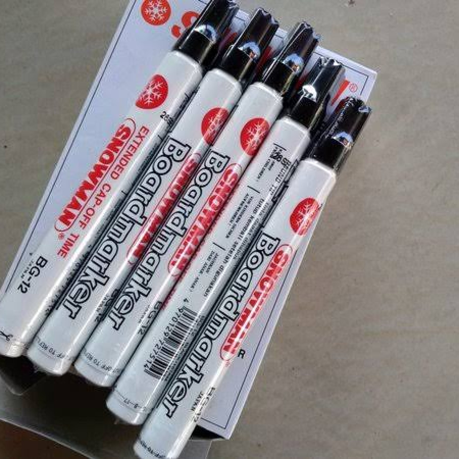 Spidol Marker Snowman