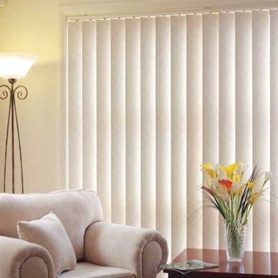 GORDEN Vertical Blind - Blackout SHINICHI - depan