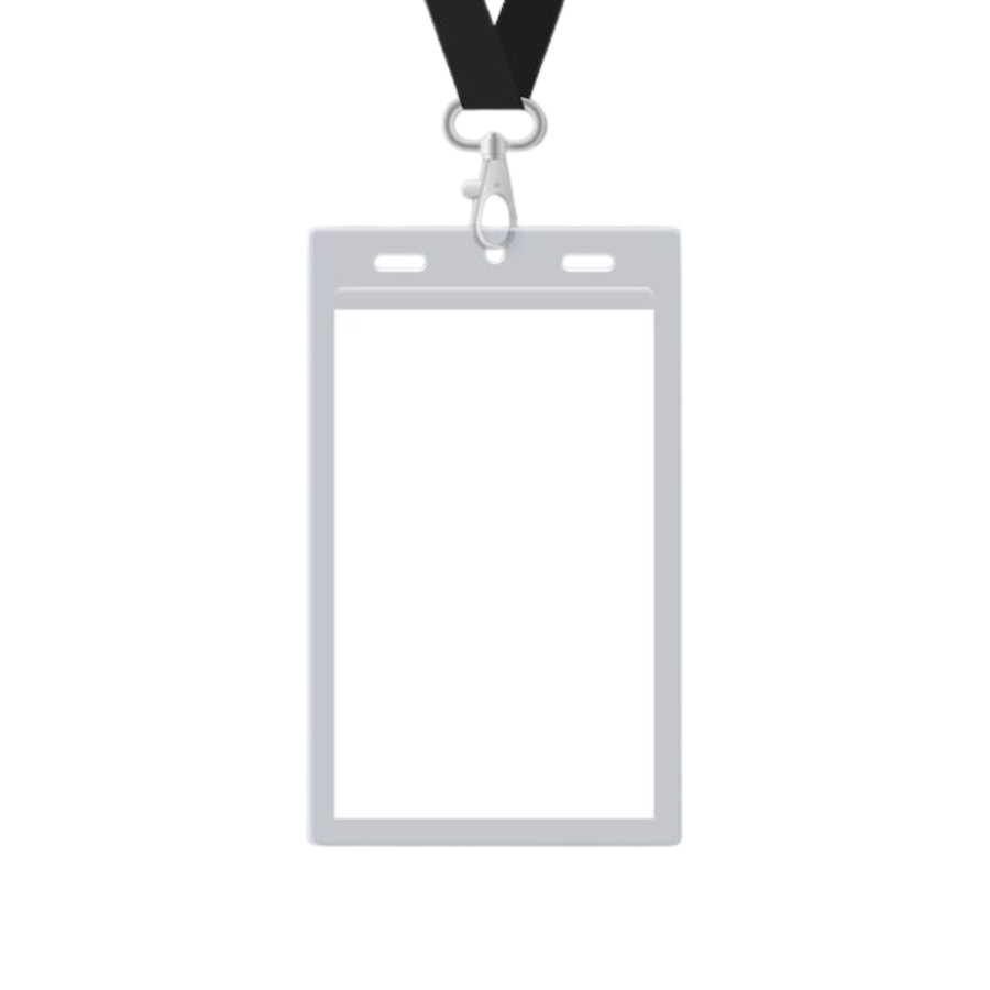 Lanyard & ID Card Custom (Include Desain & Cetak) - depan