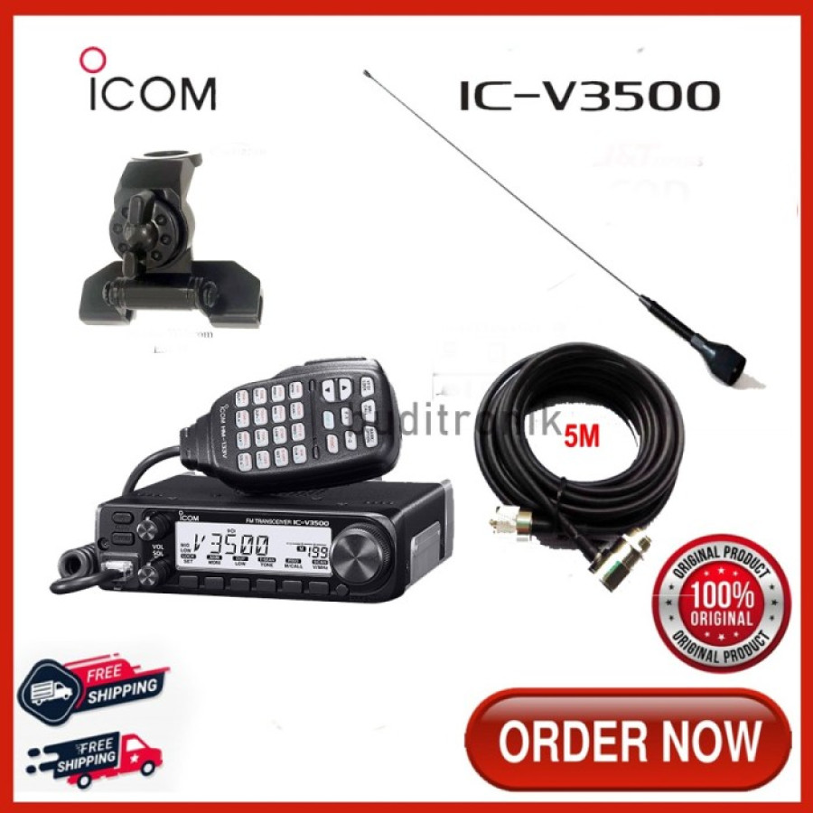 RADIO RIG ICOM IC V3500 - utama