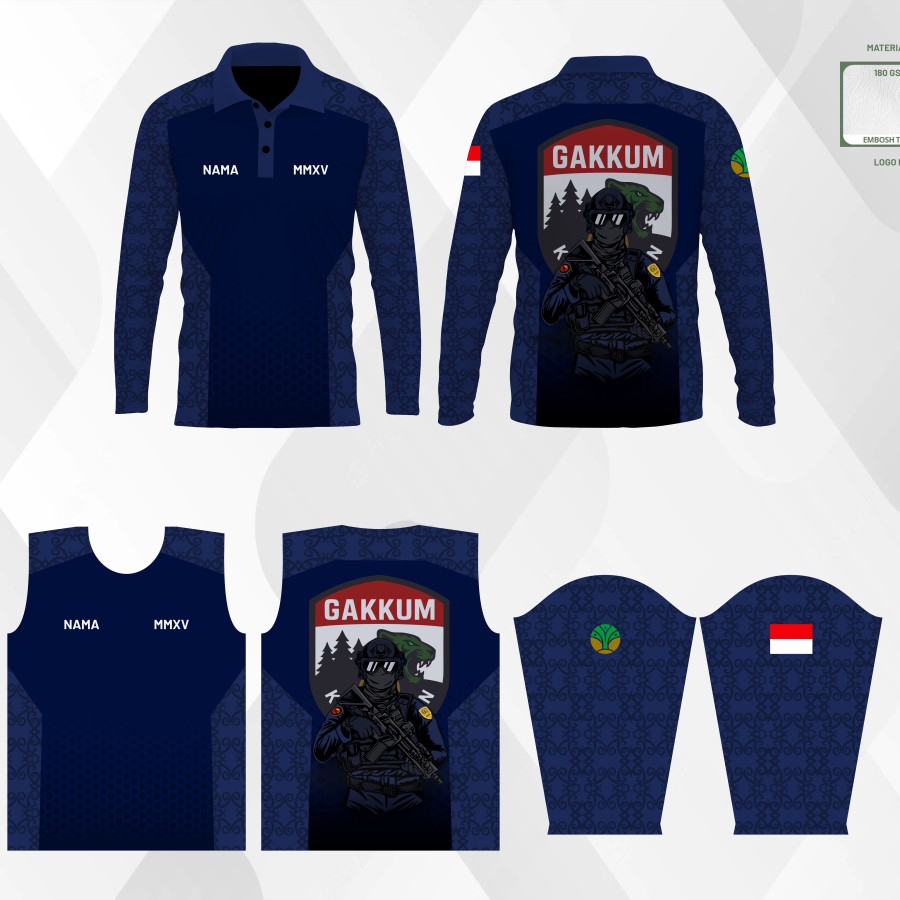 CUSTOM JERSEY LAPANGAN POLSUS/INSTANSI/TNI-POLRI/PASKIRBRAKA - utama