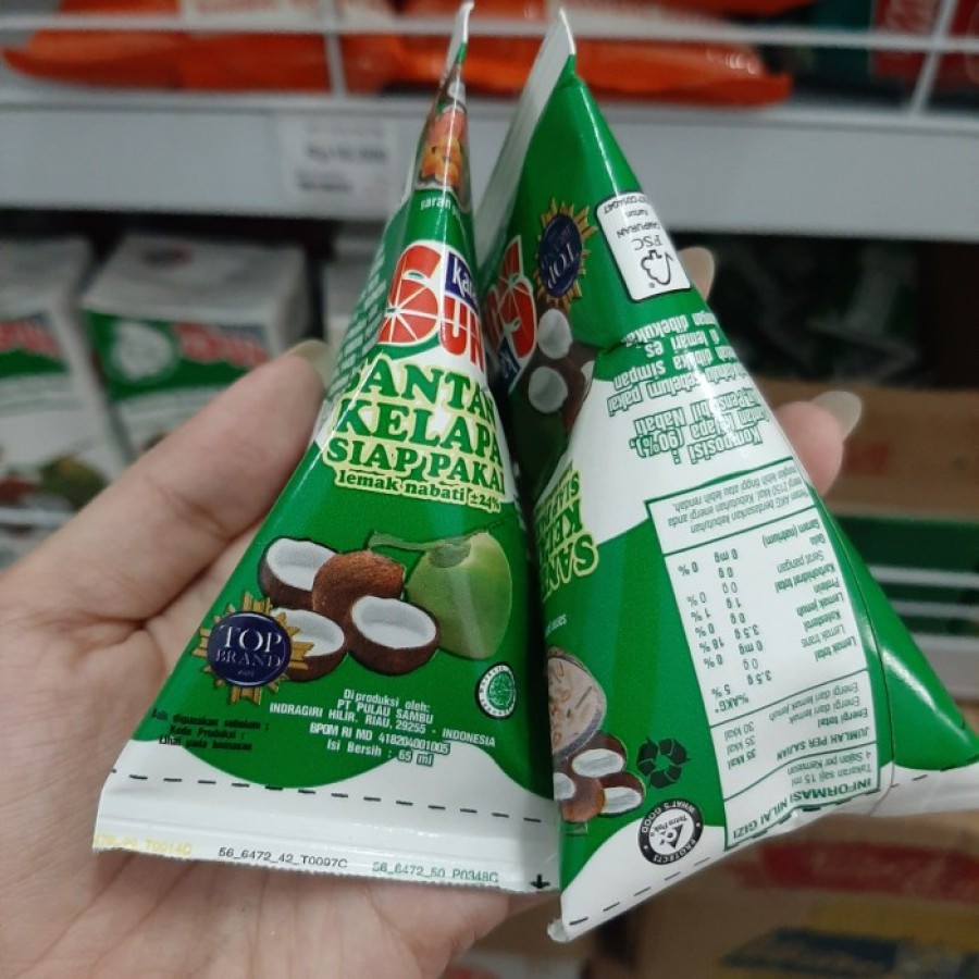 Santan Kelapa Instan kara sun