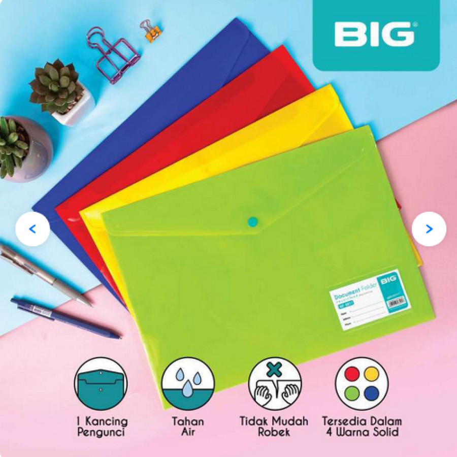 BIG Map Kancing 1 Pastel GAU