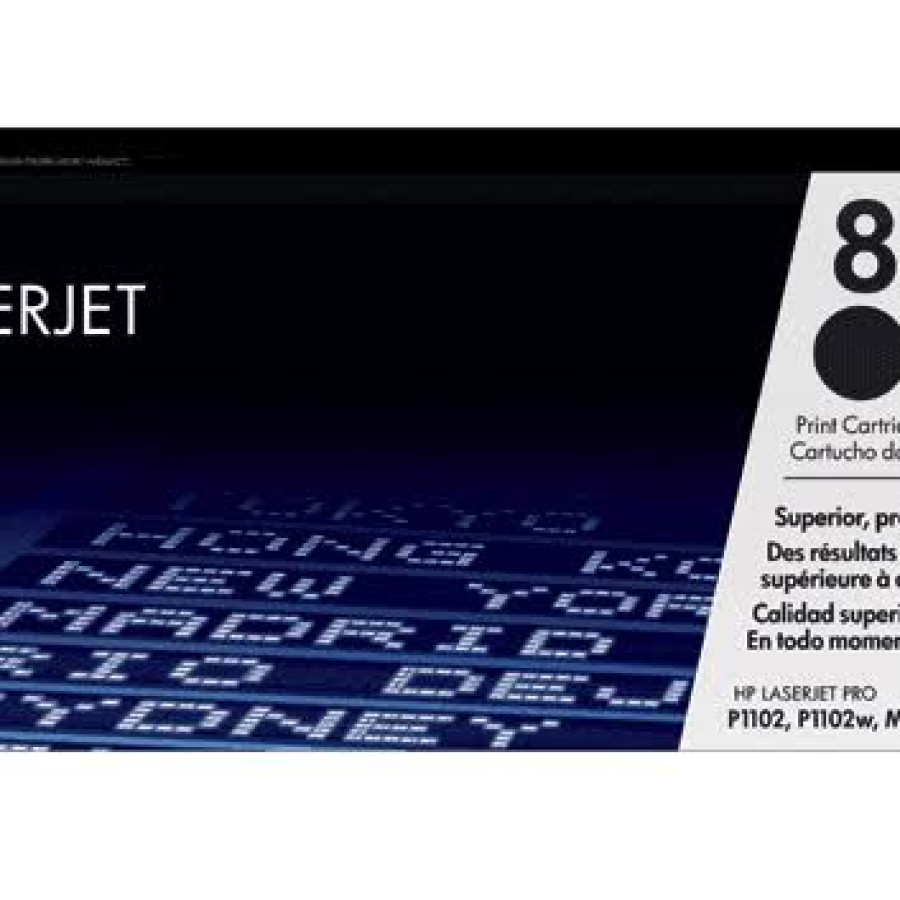 Toner Printer Laserjet Refil HP hitam