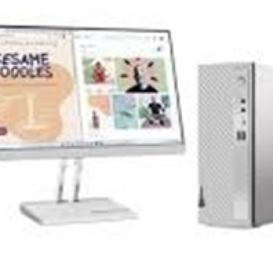 LENOVO IDEACENTRE 3 TOWER ( i3-13100, 2x8GB, 512GB SSD, 21.5 INCH, WIN 11 HOME, 1Yr) 08IRR9- 90XS0012ID