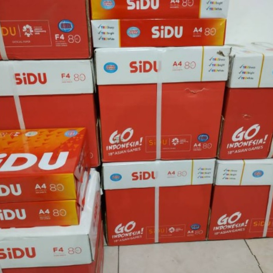 Kertas HVS Sinar Dunia A4, 80 gsm - depan