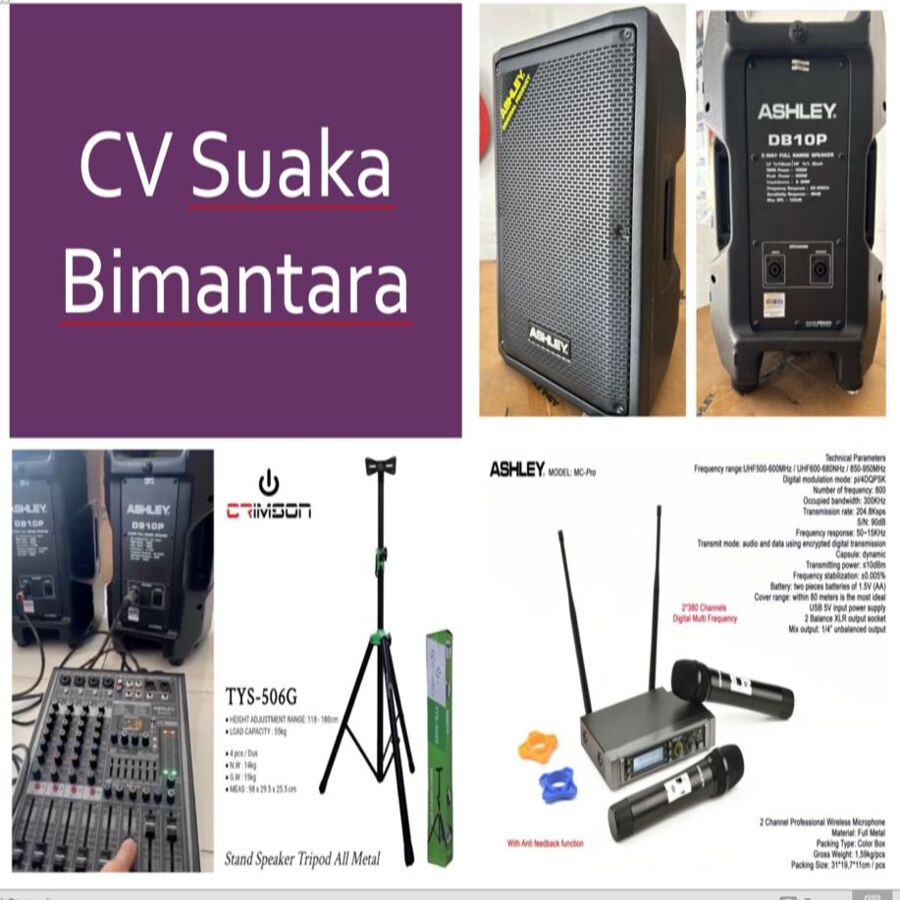 Paket Sound System Ashley