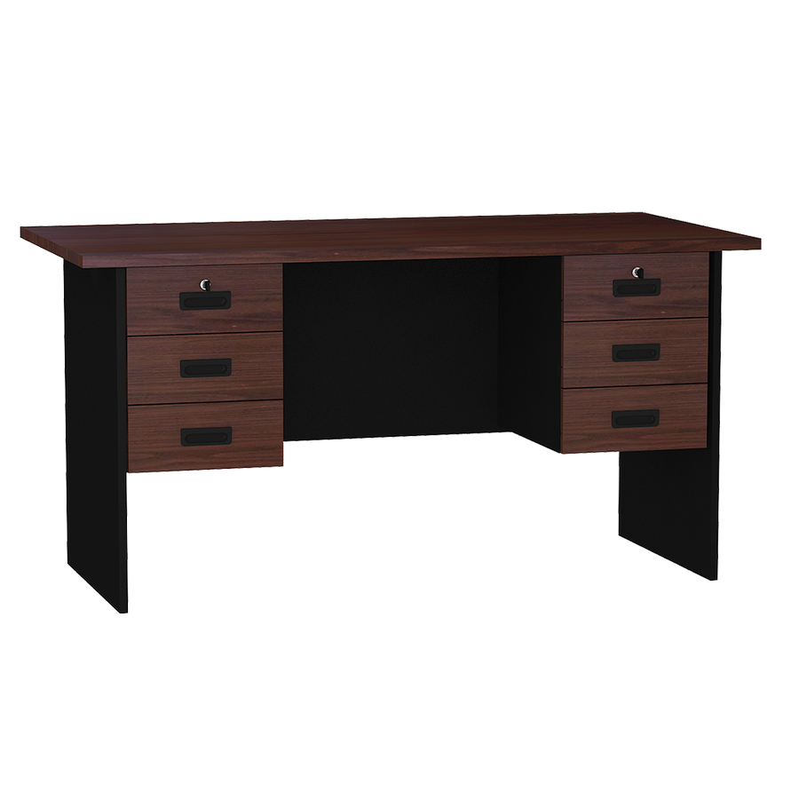MEJA STAF NEO ALPHA 150X75 6 DRW - utama
