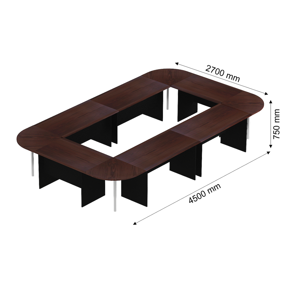 CONFERENCE TABLE NEO ALPHA 10 - samping