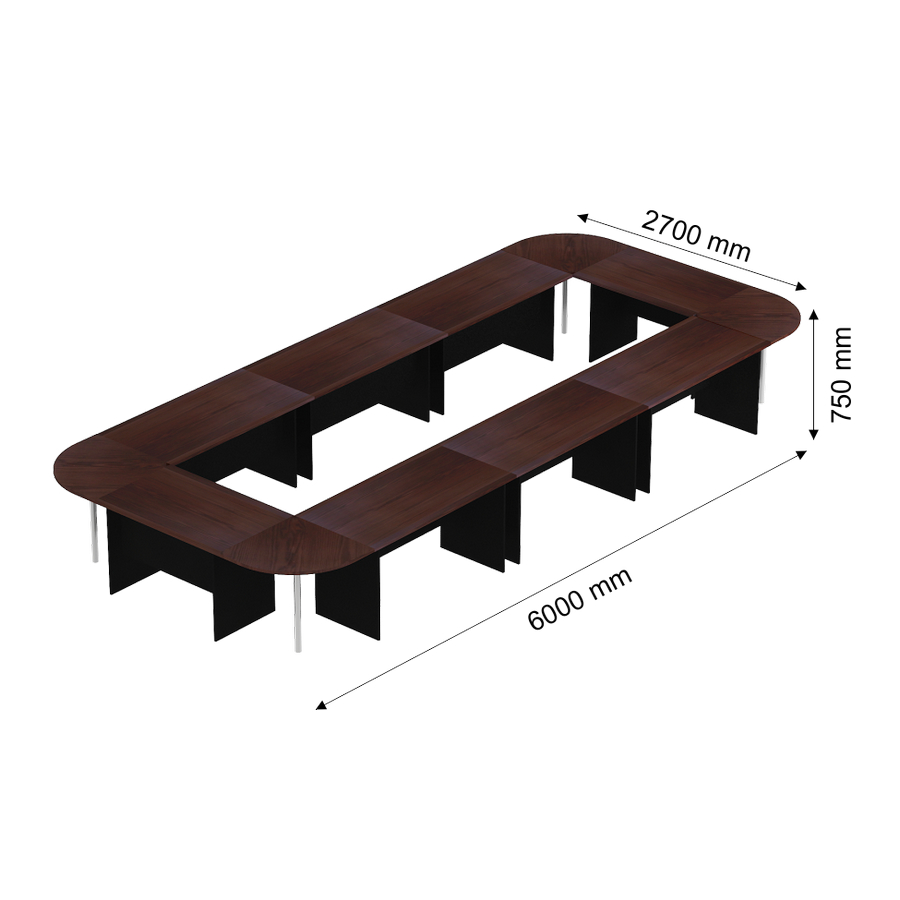 CONFERENCE TABLE NEO ALPHA 14 - samping