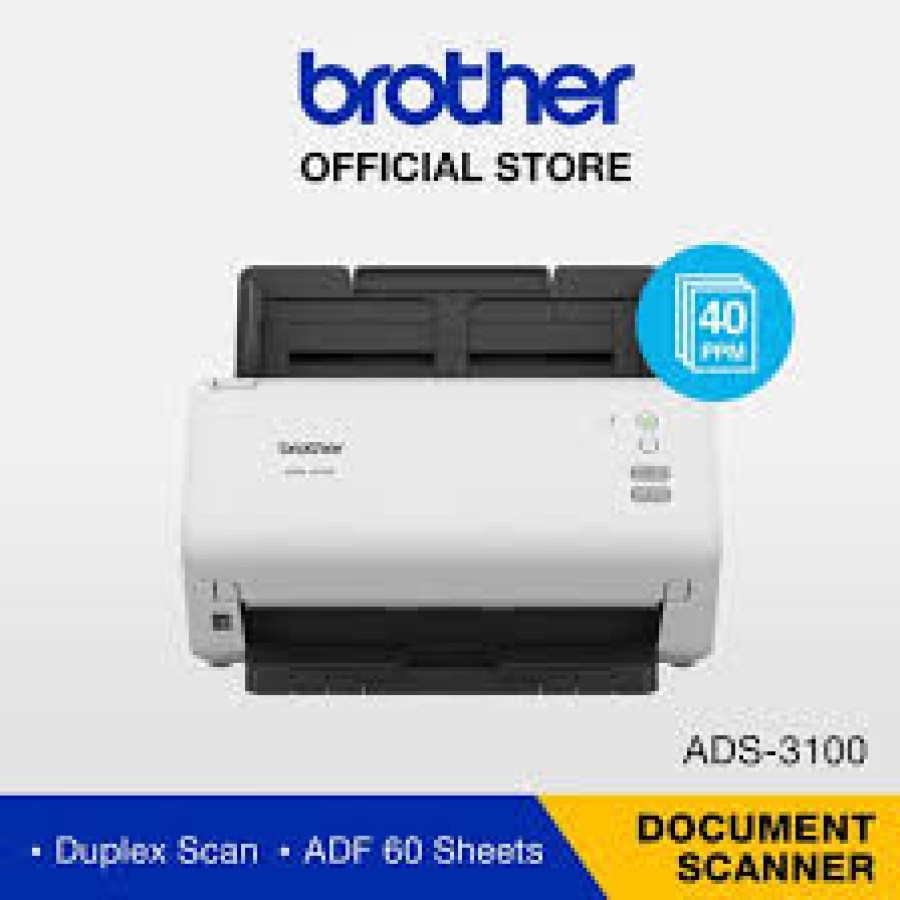 Scanner brother ADS 3100 - depan