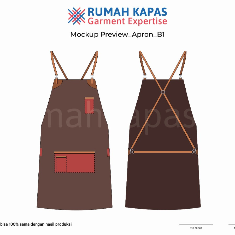 Celemek/Apron - detail