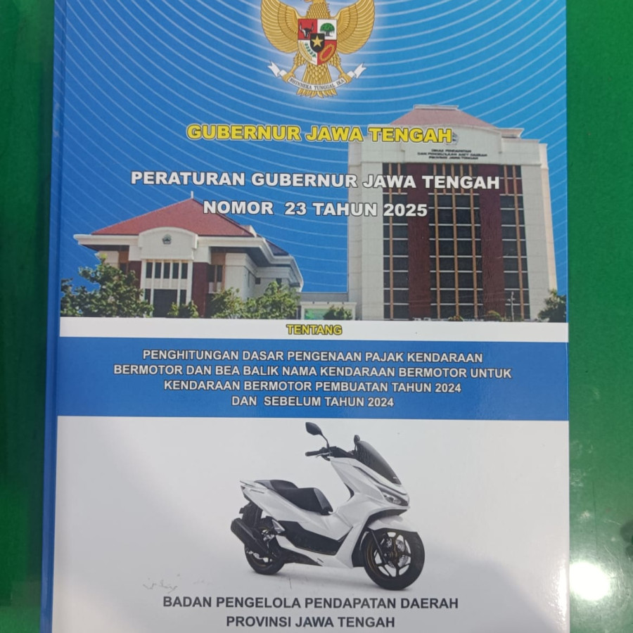 Penggandaan Buku 3 Peraturan Gubernur Jawa Tengah Nomor 23 Tahun 2025