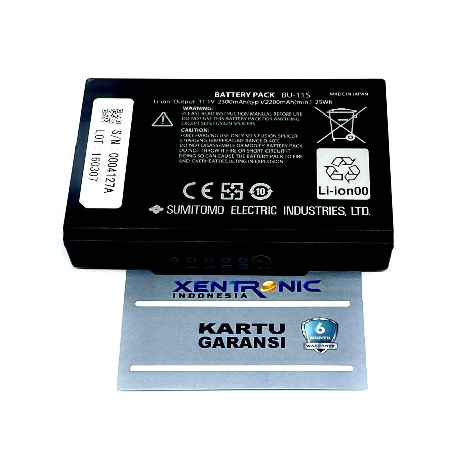 Repair Baterai Sumitomo BU-11S Splicer Z1C