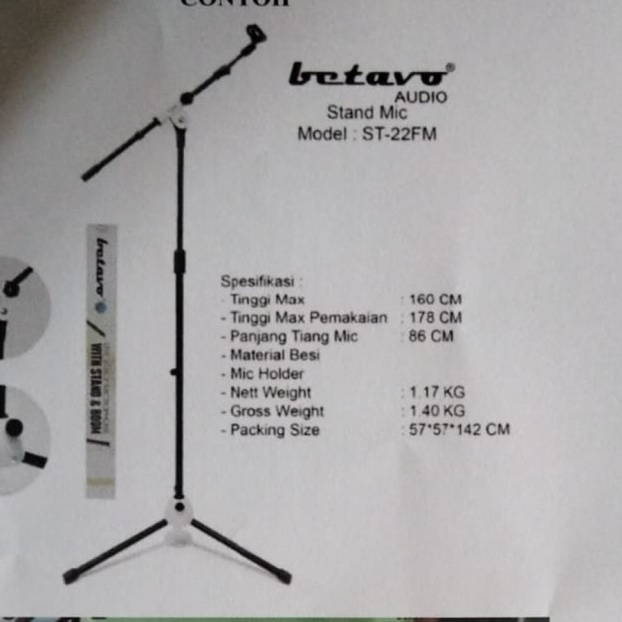 Standing Mic Betavo
