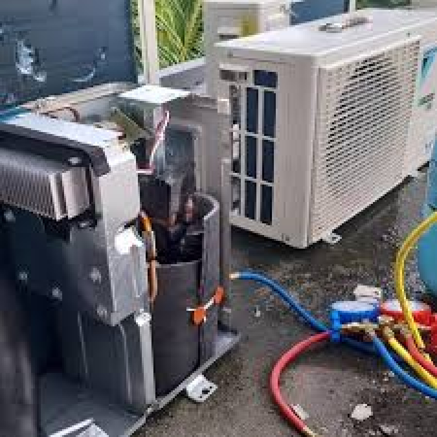 Cleaning Dan Maintenance AC Pergantiaan Spearpart Semua Brand AC - detail