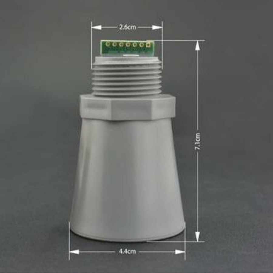 Modul Ultrasonic Controller dan Program - samping