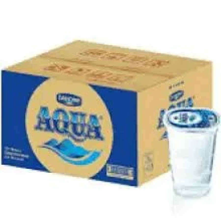 AIR MINERAL AQUA GELAS 250 ML