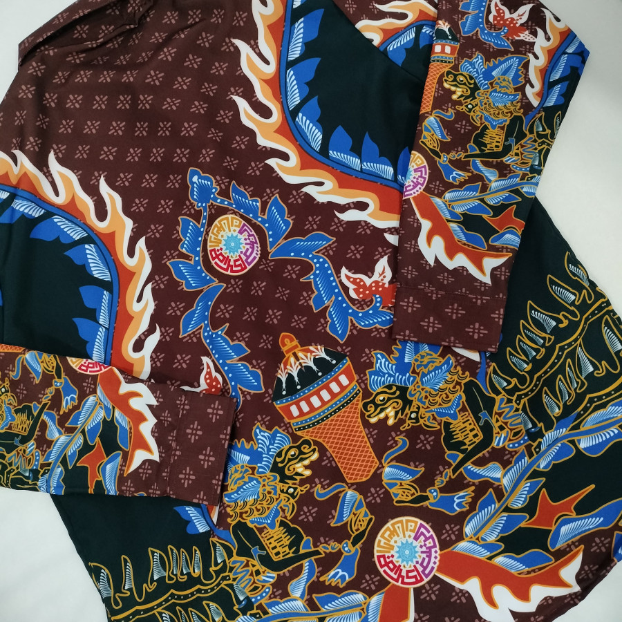 Custom Seragam Batik - Custom Kemeja Fullprint - Kemeja Batik - detail