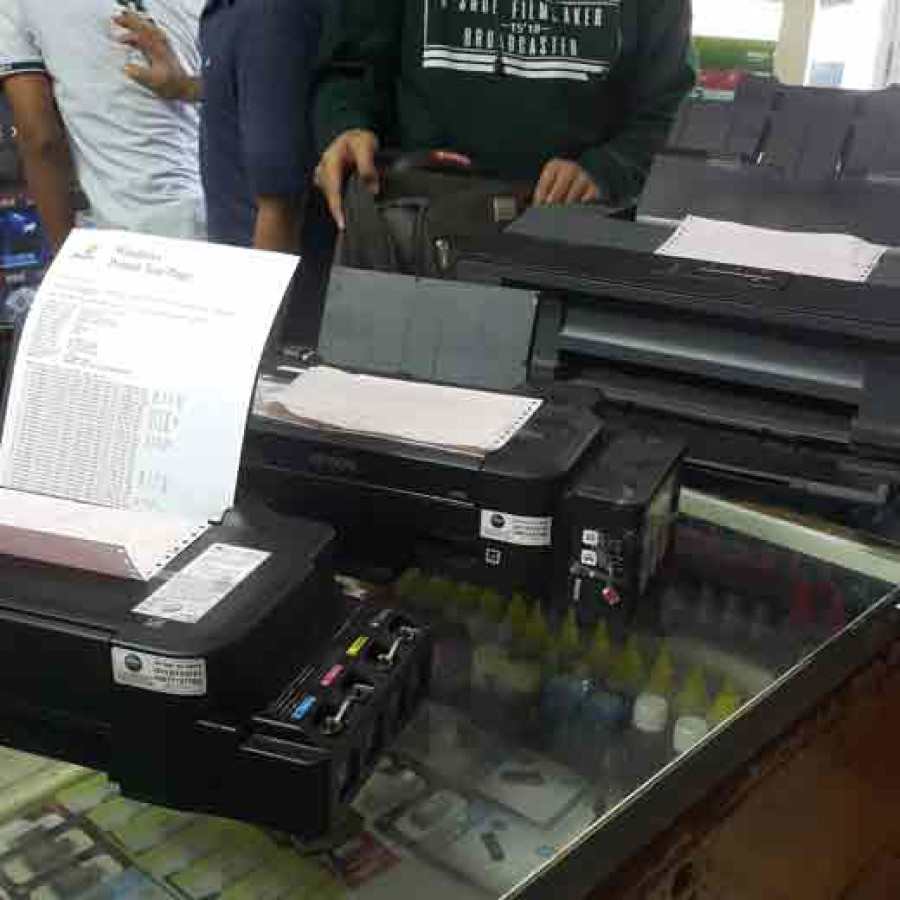 Service - SparePart - Sales Printer Segala Merek - depan