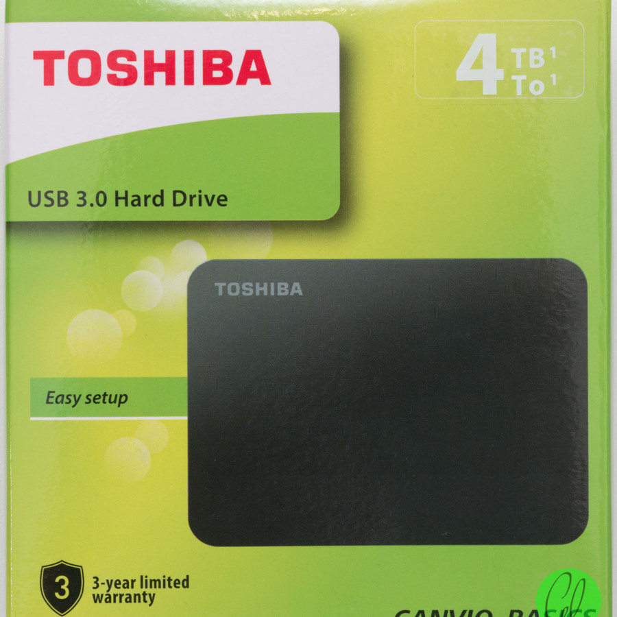Hard Disk External 4TB Merk Toshiba