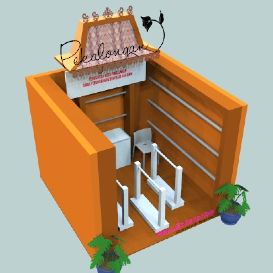 Dekorasi Stand Pameran ICE Apeksi 2025 - samping
