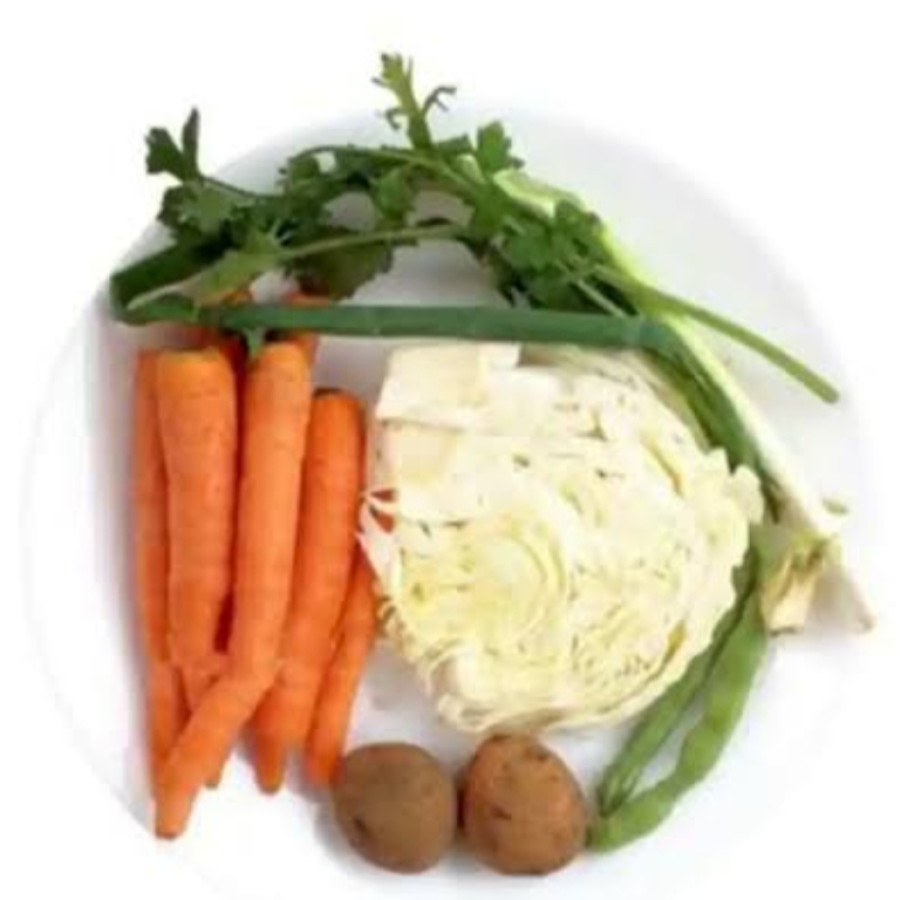 Paket bahan sayur sop - depan