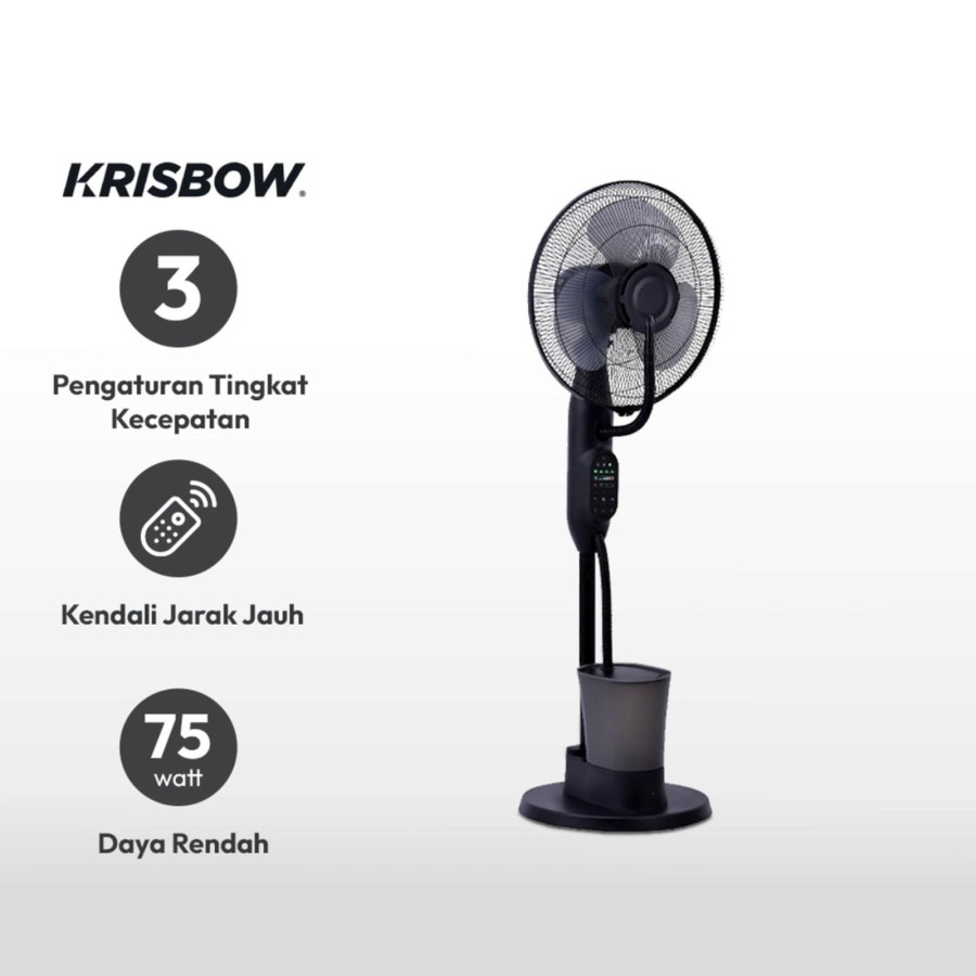 Kipas angin uap humidifier 16 " kapasitas 2 lt - 2,3 liter - utama