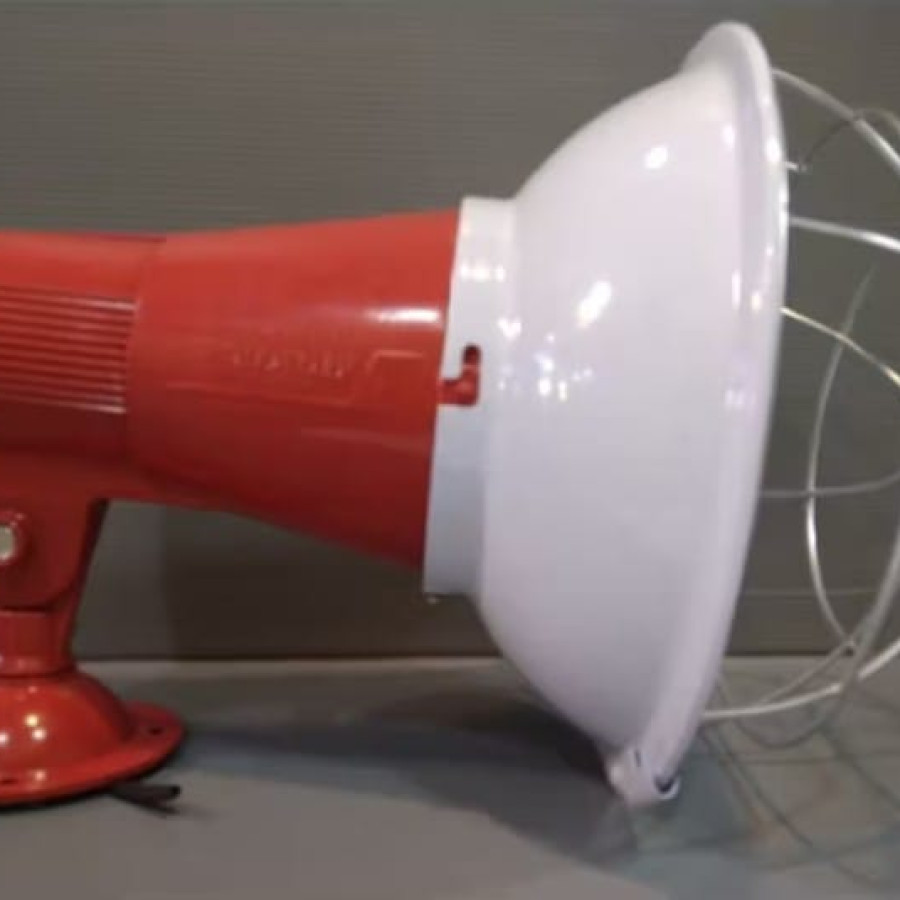 KAP DAN FITTING LAMPU INFRARED DENGAN SARANG LAMPU - samping