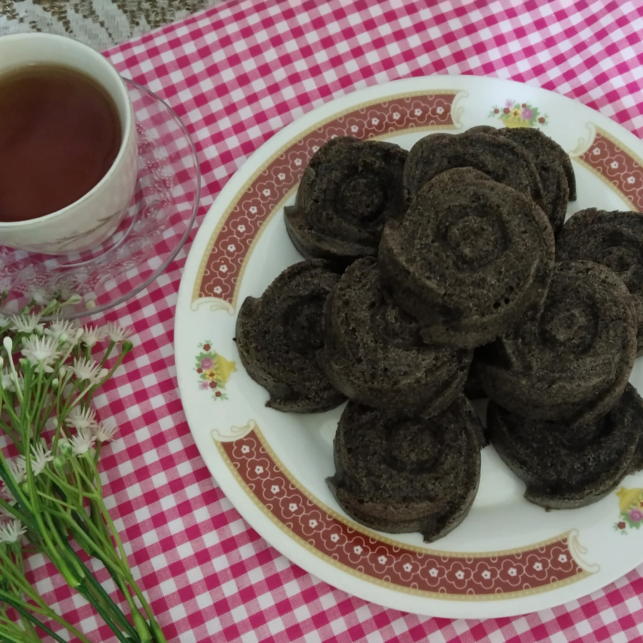 Bolu Ketan Hitam Cokelat by Resep Ibu