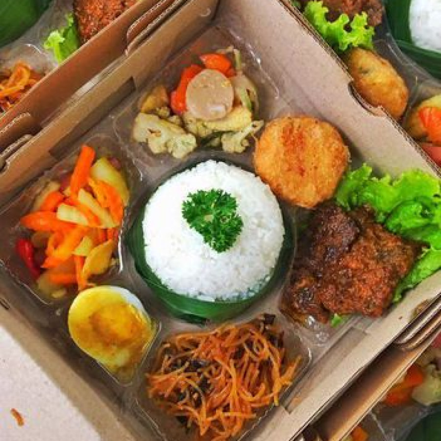 Paket Nasi Box 50000