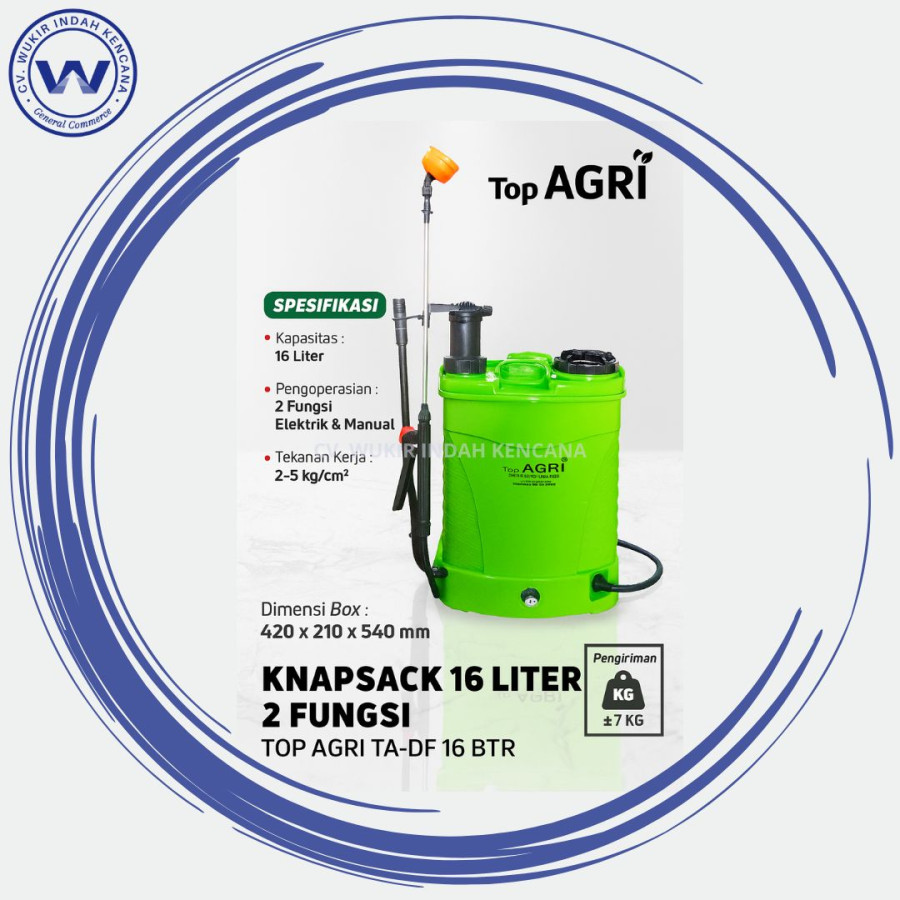 Knapsack 16 Liter Top Agri TA-DF 16 BTR