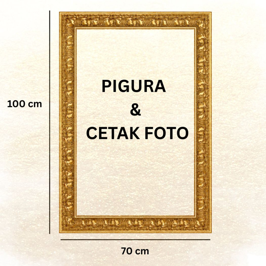 Bingkai / Pigura & Cetak Foto Uk. 70 x 100 cm