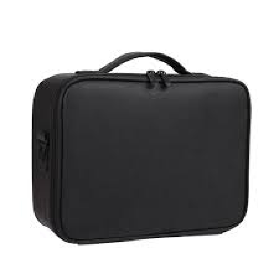 Tas BC Somi R057 Roaming Tas Make Up With Lampu LED - Beauty Case Tas MUA Cosmetic Bag - depan