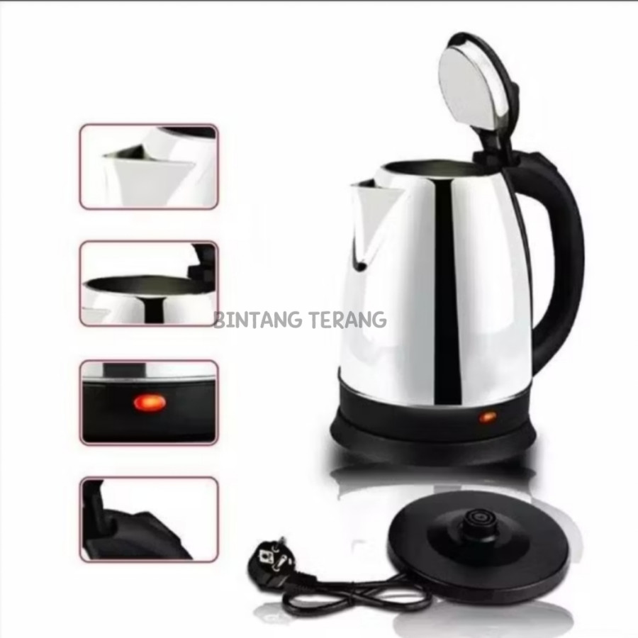 Pemanas Air Teko Listrik 2,3 L