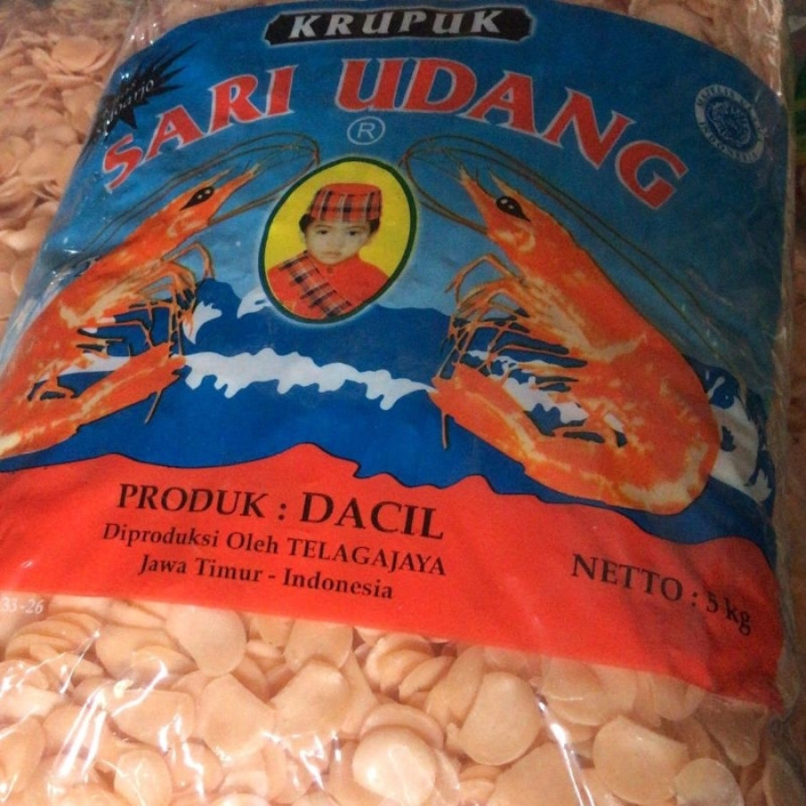 Kerupuk Udang Merk DACIL - depan